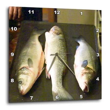 3drose, Cuisines, Fish, Clos Des Iles, Cote Dazur, France - Eu09 Pka1312 - Per Karlsson, 10x10 Wall Clock