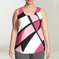 thumbnail image 2 of WRKEKC Summer Tank Tops for Women Print Crew Neck Plus Size Sleeveless Casual Tank Loose Fit Lightweight Daily Top, 2 of 7