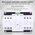 thumbnail image 2 of Injueey Home Office Hotel 220V Interruptor de cambio de alimentación dual monofásico Interruptores de transferencia automática Selector eléctrico Electrónica 2P20A, 2 of 6