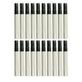 thumbnail image 2 of Paquete de 10 Bolígrafos Rellenables Vacíos Sunnimix Tubo Pintura Cabeza Redonda Gris, 2 of 6