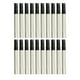 thumbnail image 2 of 10 piezas de bolígrafo de pizarra vacía, barriles de bolígrafo de pizarra blanca de pintura en blanco Sunnimix bolígrafos rellenables tubo vacío, 2 of 8