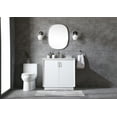 thumbnail image 2 of Elegant Lighting VF19636BL Hayes 36" Free Standing Single Basin Vanity Set - Blue, 2 of 7