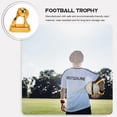 thumbnail image 5 of unbranded Decorativo Trofeo De Fútbol En Resina Para Reconocimientos Y Eventos, 5 of 5