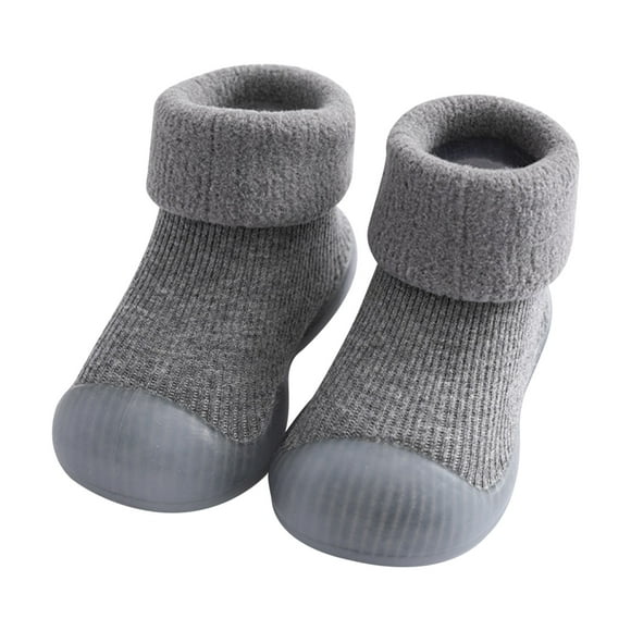 TIMIFIS Baby Essentials Baby Socks Shoes Casual Fashion Enfants Indoor Antidérapant Bambin Shoes Plus Velours Épaissis Antidérapant Slippers Nissanbaby Socks - Baby Days