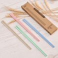 JINZHOUJZ 8 Pairs Reusable Chopsticks Dishwasher Safe ECOFriendly