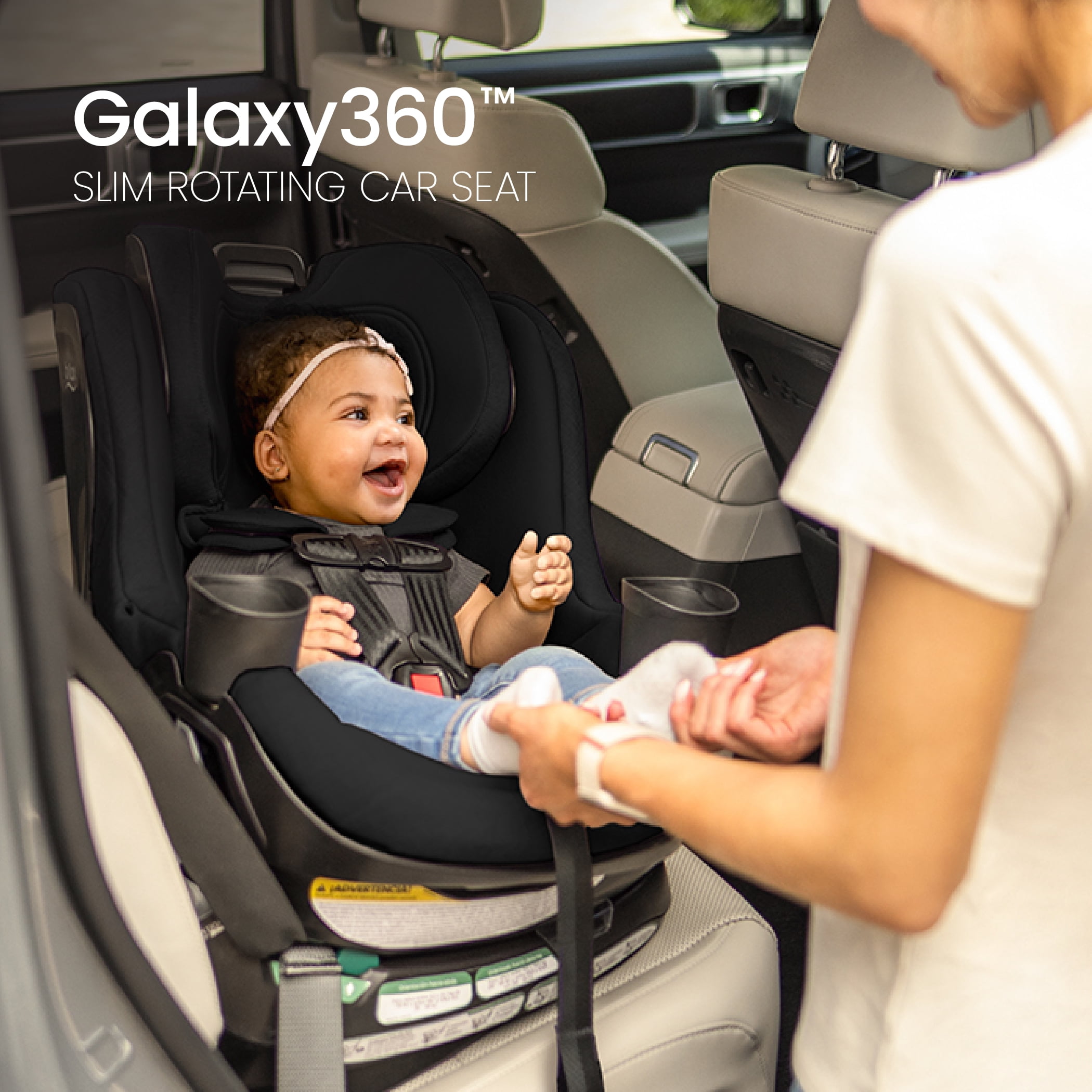 Britax® Galaxy360™ Slim Rotating Convertible Car Seat – Raven Black