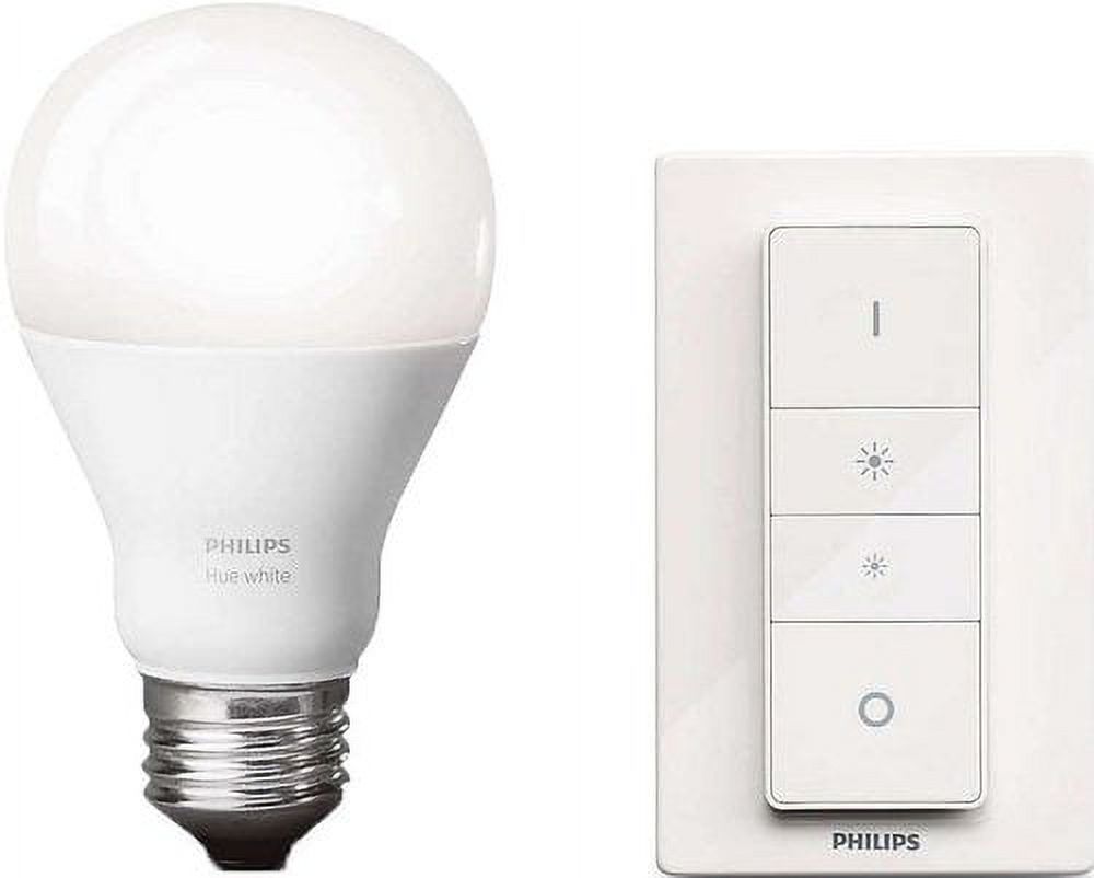 Philips Hue White A19 Smart Light Dimming Kit, 60W LED, 1-Pack - image 2 of 2