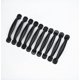 thumbnail image 5 of 10 piezas Qrity manija de puerta negra manija de muebles manija de barra manija de cocina manija de cajón manija de artículo accesorios de cocina tiradores Hs, 5 of 5