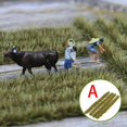 thumbnail image 4 of tamizeot Realistic Miniature Plants Mini Model Railroad Materials Garden F Building Style A, 4 of 6