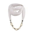 thumbnail image 2 of PEIXUN Foulard Pendentif pour Femmes avec Franges et Strass, 2 of 4
