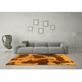 thumbnail image 3 of Ahgly Company Indoor Rectangle Abstract Yellow Modern Area Rugs, 2' x 5', 3 of 4