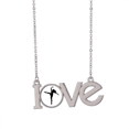 thumbnail image 1 of Collier Pendentif d'Amour de Danse Sportive Performance Art Bijou, 1 of 3