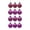 Violet, variant on 12Pcs Halloween Tree Hanging Ball Ornaments Halloween Ornaments Party Supplies Cute Pendants Shatterproof Ball for Xmas Trees Orange