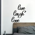 thumbnail image 3 of Handmadetneonsign Live Laugh Love Words Metal Wall Art Light, Letters Quote Sayings Metal Sign Wall Decor, Home Metal Decor, 3 of 5
