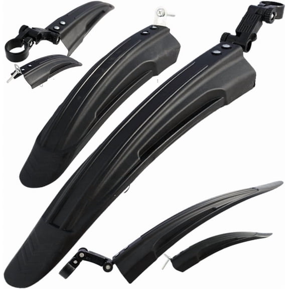 Bicycle Mudguards Set 24/26/27.5/29 inch Black-