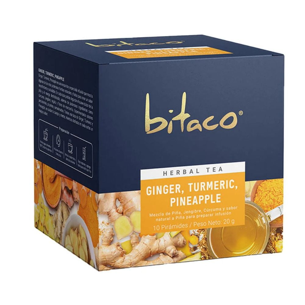 Herbal tea (30 tea bags) bitaco herbal tea Berry Blush Chai Vanilla and Ginger Pineapple aromaticas colombianas aromaticas de colombia Blend of grape, hibiscus flower, and natural berry flavor blend o