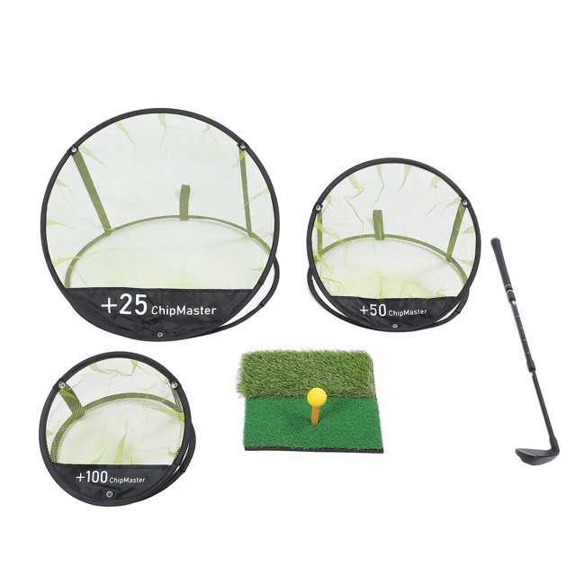 Golfing Chipping Net, Adjustable Pole Golfing Target Practice Net Polyester Net Versatile for Adults Kids for Backyard Office Course