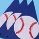 thumbnail image 1 of unbranded Guirnalda Decorativa De Triángulos Con De Béisbol Multicolor Para Fiesta Y, 1 of 6