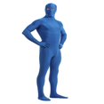 thumbnail image 1 of Traje de Spandex Elástico de Cuerpo Completo Ropa Zentai con Cremallera en Espalda Accesorio de Disfraces azul Macarena Spandex Bodysuit, 1 of 6
