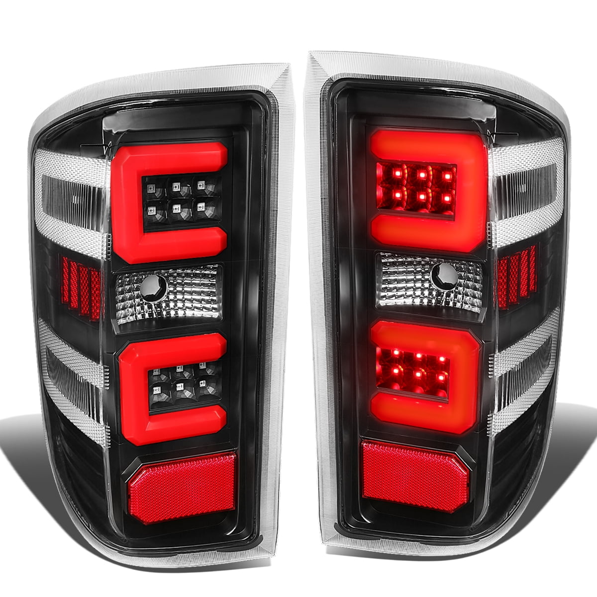 For 20142019 Chevy Silverado / GMC Sierra 1500 2500 3500 HD Red 3D LED