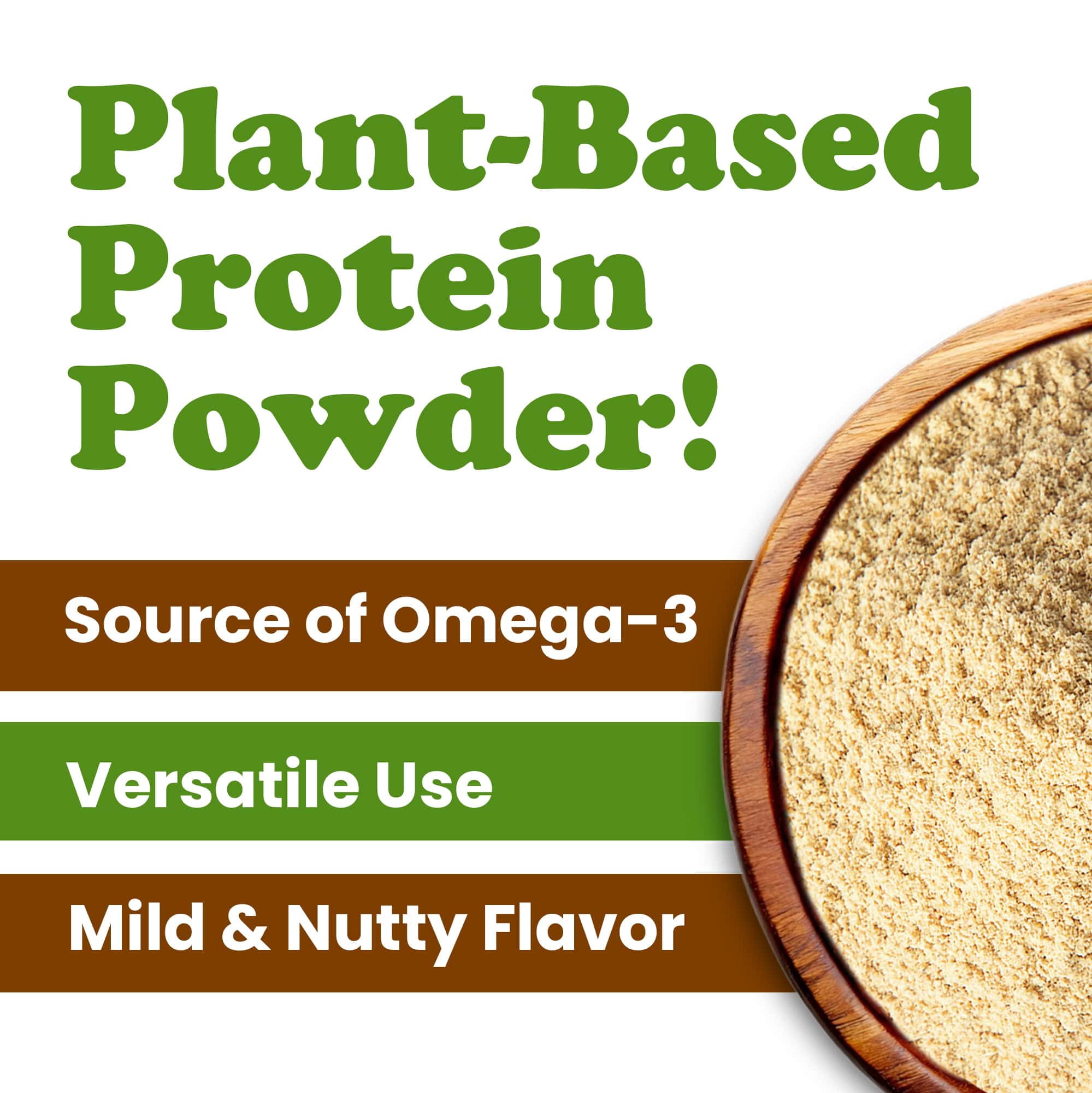 Sacha Inchi Powder, 4 Pounds – High Protein, Omega-3 and Antioxidants, Superfood for Smoothies and Baking, No Sugar Added, Raw, Vegan, Kosher, Bulk