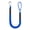 Blue, variant on Adjustable Marine Bungees Rope Floating Docking Rope Pontoons Docking Strap Boats Dock Line For Small Watercrafts Tying