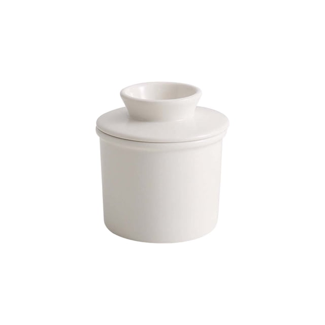 Ceramic Butter Crock With Lid Airtight Countertop Storage Container For Spreadable Butter Dish On Demand French Design Butter