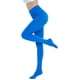 thumbnail image 1 of CozyWow Medias con base semiopacas de color sólido suave 80D resistentes a la carrera, cintura alta, 1 of 4