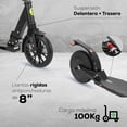 thumbnail image 4 of Scooter electrico E Lena GF-N05 350W 10AH Bateria 7.5Ah Negro, 4 of 7