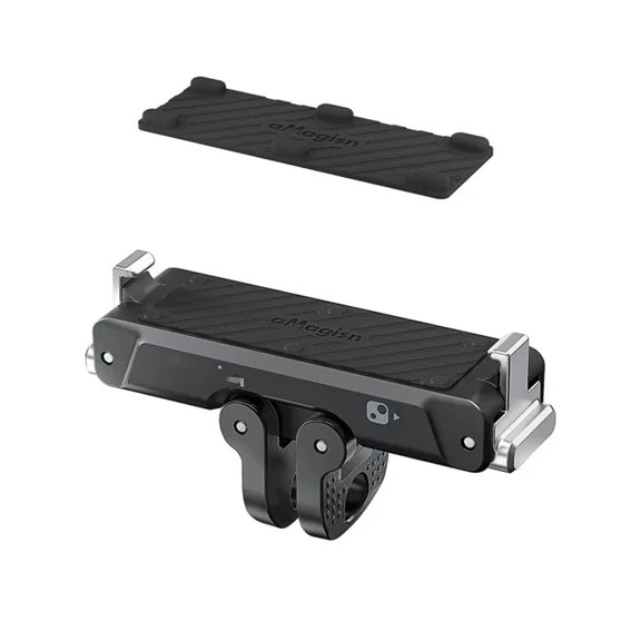 Magnetic Quick Release Mount Compatible with Insta360 GO Ultra, Lightweight Secure Action Camera Base