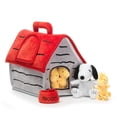 thumbnail image 2 of Caseta de perro de peluche Lambs & Ivy Classic Snoopy con 5 juguetes de peluche, 2 of 5