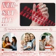 thumbnail image 7 of RAGUPEL 24Pcs Glue on Nails for Women,Dark Red Short Press on Nails,Matte Finish Stick on Nails for Women,Best Press on Nails for Daily Life,Style1, 7 of 7