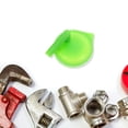 thumbnail image 3 of DEEPCRAFF Radiator Reservoir Tank Cap Green ABS Lightweight for Car Cooling Systems, 3 of 8