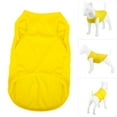 thumbnail image 4 of Visland Dog Vest Solid Color Round Neck Elastic Cotton T-shirt Summer Pet Clothes Puppy Costume, 4 of 8