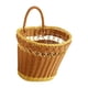 thumbnail image 3 of Cesta colgante de pared organizadora de almacenamiento Cesta colgante de pared tejida multifuncional Marrón y amarillo, 3 of 9