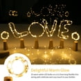 thumbnail image 2 of Luces para botellas de vino Brightown, 20 LED, impermeables, paquete de 10, 2 of 8