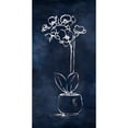 thumbnail image 3 of Tava Studios 14x24 Black Modern Framed Museum Art Print Titled - Indigo Orchid II, 3 of 5