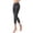 Dark Grey, variant on Women's Stretch Capri Yoga Pants - V Shape Lifting, High Waisted Leggings, Four-Way Stretch, XS-XL