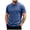 Dark Blue, variant on Akiihool Men Knit Shirt Men's T Shirt Short Sleeve Crew Neck T-Shirt Casual Summer Classic Basic Tee Shirts AG,XXXXL