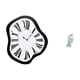 thumbnail image 1 of Reloj de pared acrílico distorsionado, reloj creativo derretido, tienda de escritorio de lujo única, muñeca de resina, estatua de dama, colección de a, 1 of 8