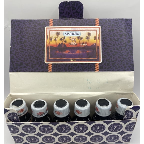 SASSORABIA PERFUME OIL, 6Pcs PACK.