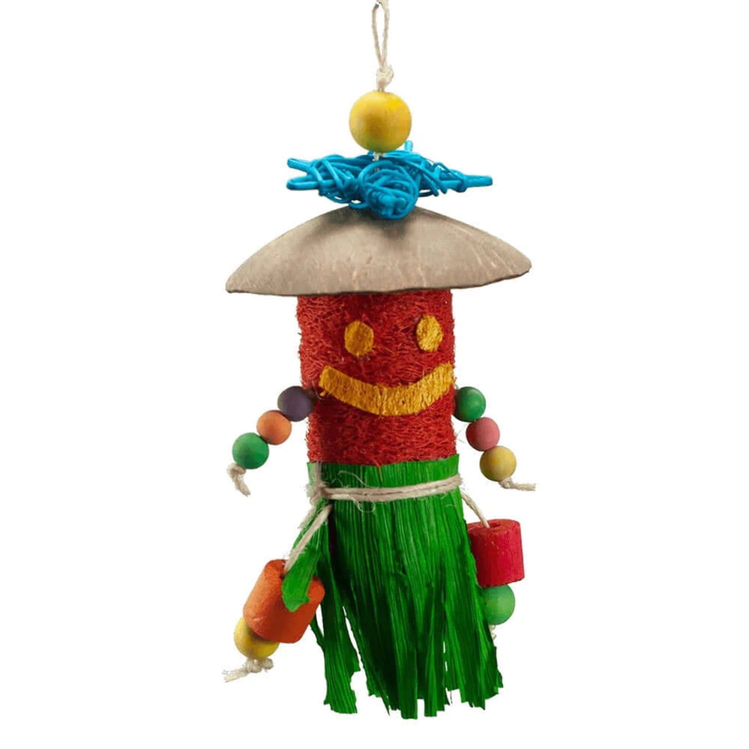 A E Cages Nibbles Tiki Man Small Animal Toy 1ea/One Size