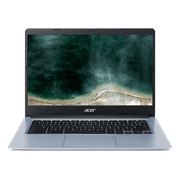 Acer Chromebook 314 , Intel Celeron N4020, 14" HD (1366 x 768) Display, 4GB LPDDR4, 32GB eMMC, Intel 802.11ac Gigabit WiFi 5, Chrome OS, CB314-1H-C7W8 (Manufacturer Refurbished)