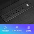 Behost 65 inch TV Stand With LED Lights Power Outlets Black behost-65-inch-tv-stand-with-led-lights-power-outlets-black