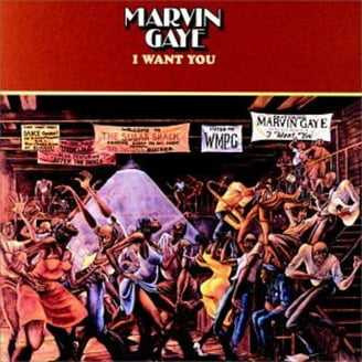 Marvin Gaye - 'I Want You' Album, R&B/Soul Music, Vinyl LP Record