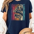 thumbnail image 2 of Imagine Dragon Vintage Cool Art Graphic T-Shirt, Sizes S-5XL, Tbun, 2 of 5