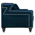 thumbnail image 3 of Meridian Furniture Inc Harley Velvet Chair, 3 of 10