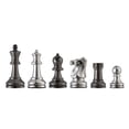 thumbnail image 4 of Bobby Fischer Metal Ultimate Chess Pieces 3.75 in. King over 9.5 LBS, 4 of 8