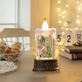 thumbnail image 3 of JLFNYA Christmas Decorations Clearance！Christmas Water-filled Luminous Candle Light Night Light Wind Lamp Ornaments Santa Claus Small Gift Christmas Tree Decoration, 3 of 5