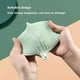 thumbnail image 4 of Guantes de cocina TUNC Manopla gruesa de silicona resistente al calor 2 piezas verde, 4 of 5